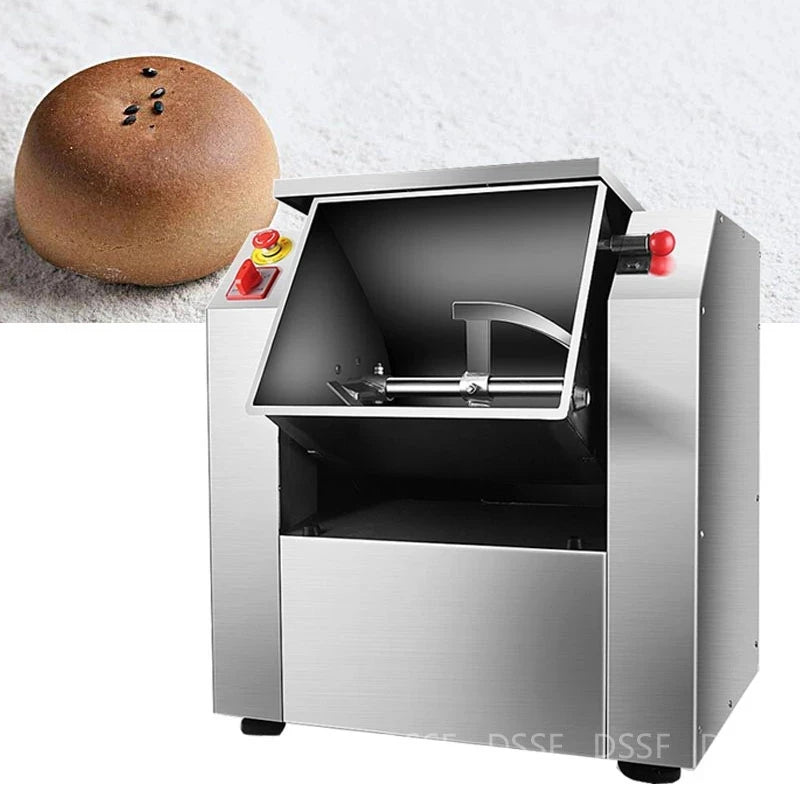 7.5Kg Automatic Commercial Food Blender Electric Dough Kneader Machine Flour Mixers Stand Mixer Pasta Stirring Making Bread