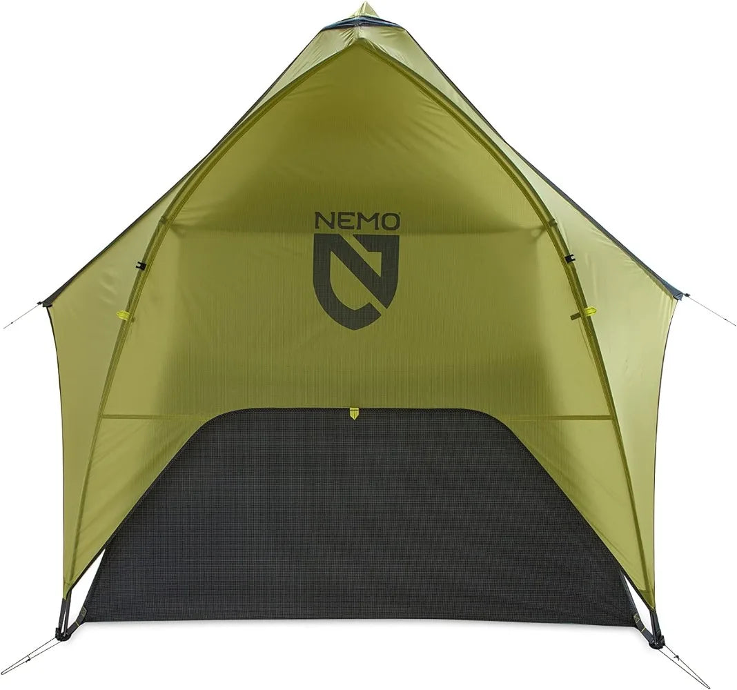 Hornet OSMO Ultralight Backpacking Tent Large doors and vestibules provide ample gear coverage for each person