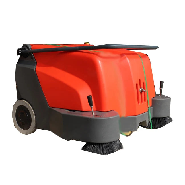 KEYU Hand Push type Mini Electric street floor road cleaning sweeper