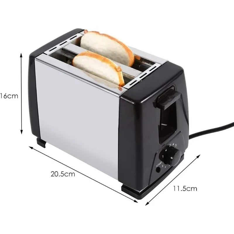 Toaster 2 Stainles Steel Bread Extra Wide Slot Toasters,Electrical Bread Machine for Waffles,One-click Cancel Setting Toaster