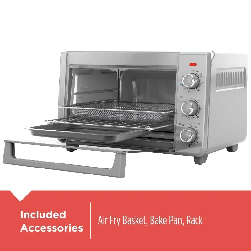 6-Slice Crisp 'N Bake Air Fry Toaster Oven, TO3217SS