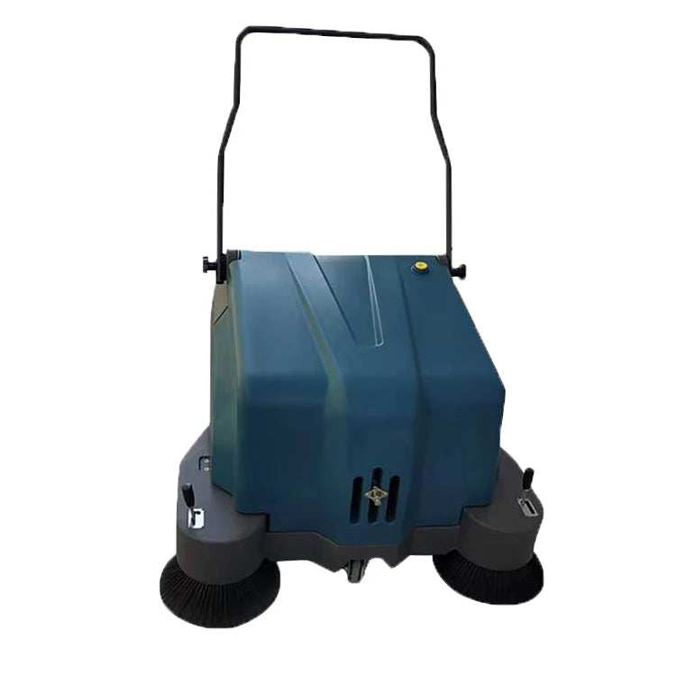 KEYU Hand Push type Mini Electric street floor road cleaning sweeper