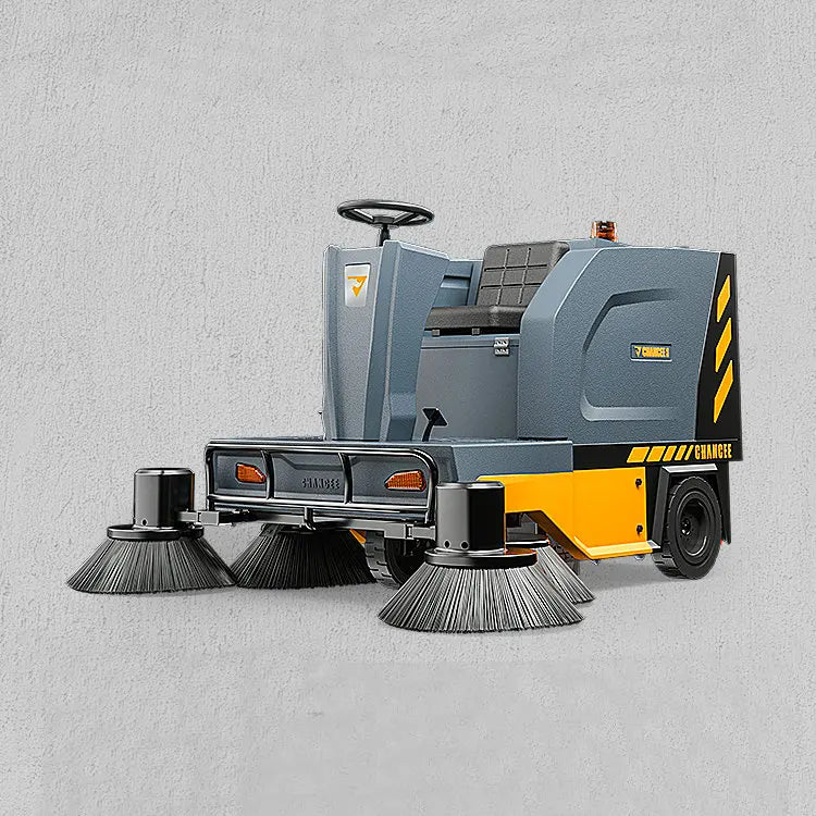 Electric Vacuum Floor Sweeper Drive-On Road Sweeper Cleaning Machine For Home