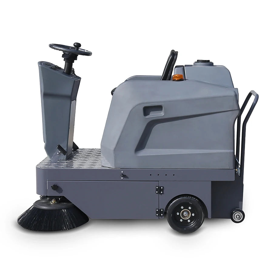 Floor Cleaning Machine Street Cleaning Equipment Ride On Industrial Electric Road Floor Sweeper