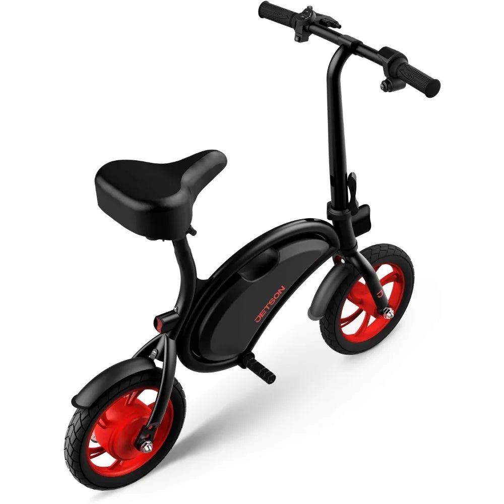 Bolt Folding Electric Ride-On Bike, Easy-Folding, Built-in Carrying Handle, Twist Throttle, Up to 15.5 MPH, Ages 13+