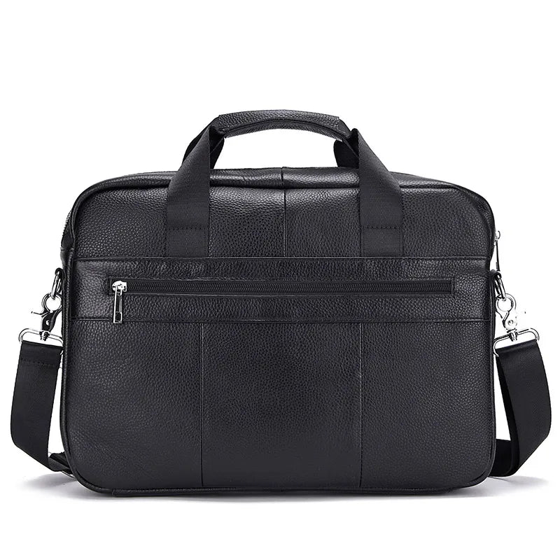 Real Leather Handbag for Men Genuine Leather Briefcase Male Large Business Messenger Bag Men's Cowhide Shoulder Bag Totes