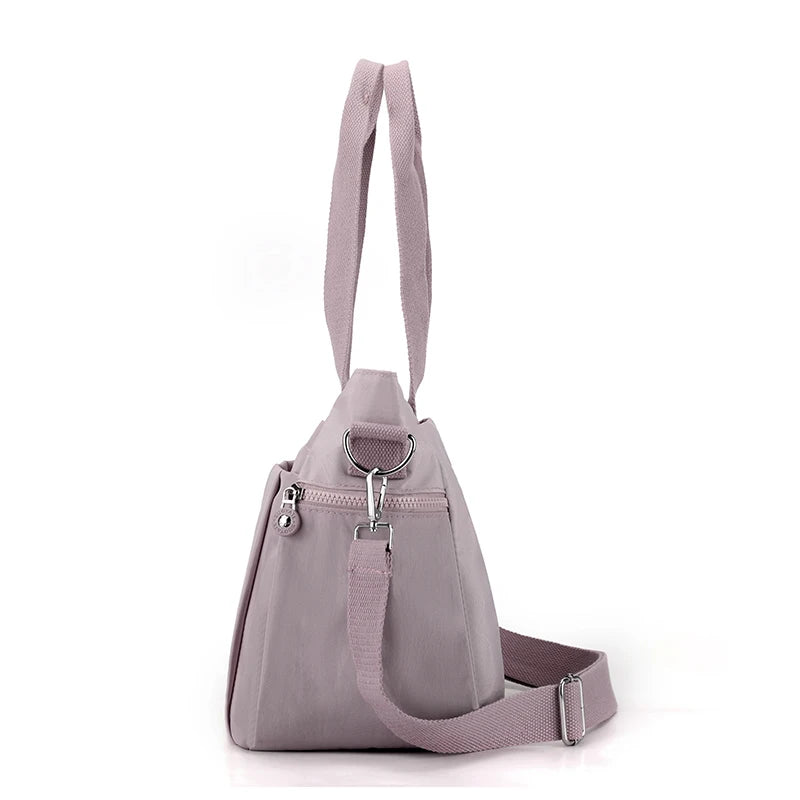 Large Capacity Women's Shoulder Bags Waterproof Nylon Cloth Shopping Bags Female High-quality Crossbody Bag Top-Handle Bags