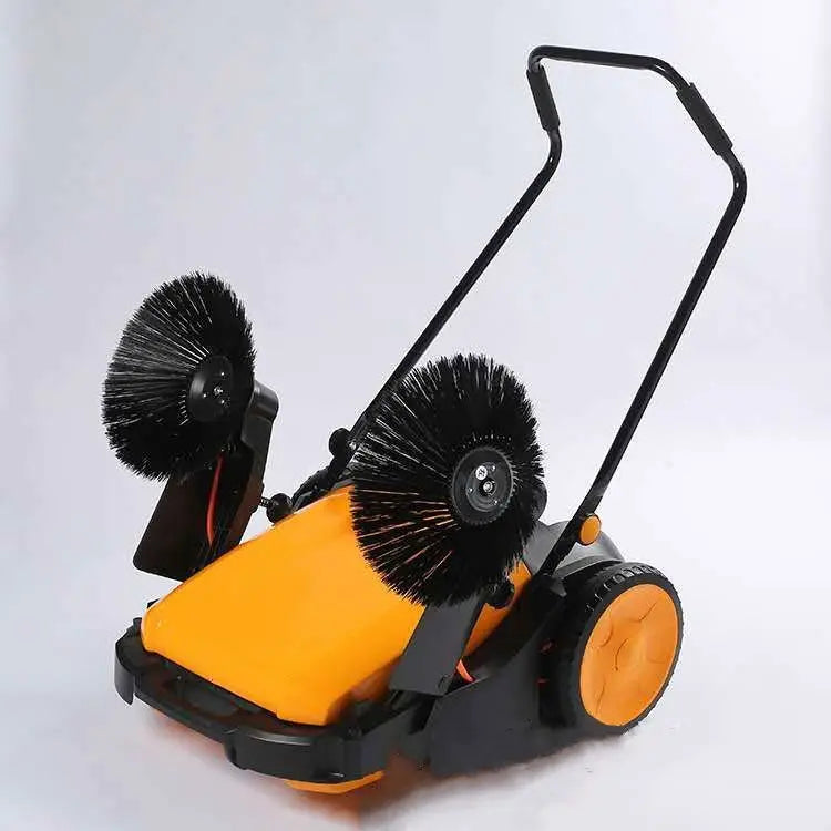 Road industrial floor cleaning electric vacuum lawn sweeper manual