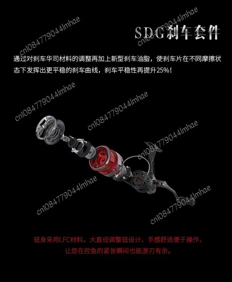 Road Runner Carbon Fiber Slant Spinning Freshwater Fishing Long Casting Fishing Line Reel