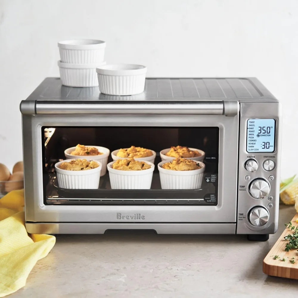 Breville Smart Oven Pro Toaster Oven, Brushed Stainless Steel, BOV845BSS