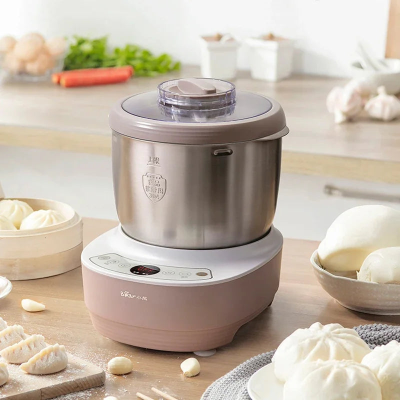 220V 3.5L 5L 7L Dough Kneading Machine Dough Maker Electric blender Flour Bread Mixer Ferment Machine