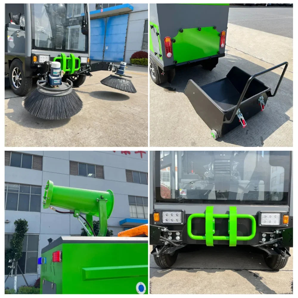 LB-4WT2200 Road Cleaning Machine Riding on Electric Industrial Street Sweeper