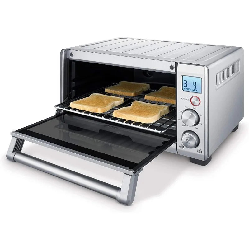 Breville Compact Smart Toaster Oven, Brushed Stainless Steel, BOV650XL