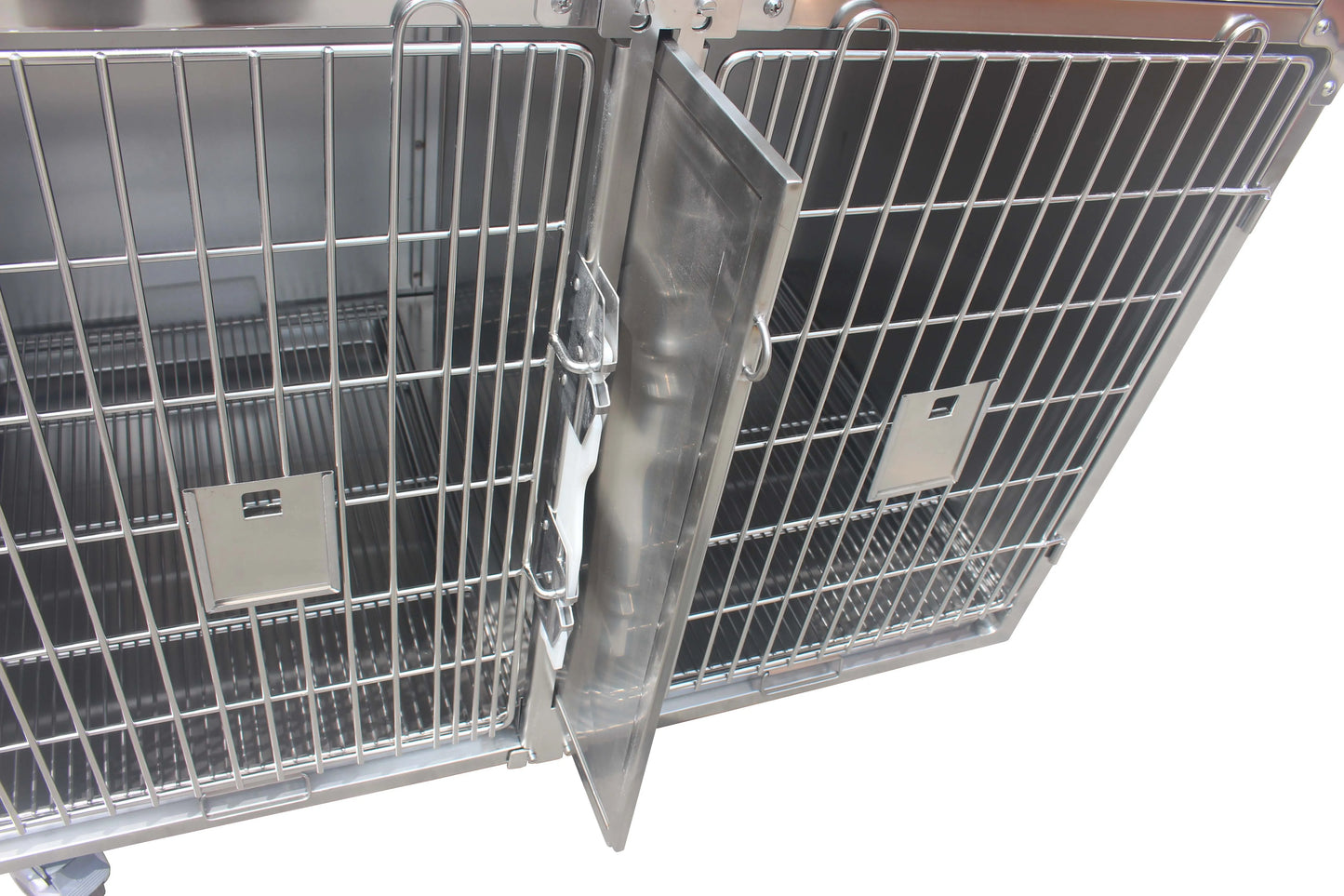 Veterinary Cages304 Stainless Steel Combined Cat Dog Pet Animal Cages Veterinary Kennel