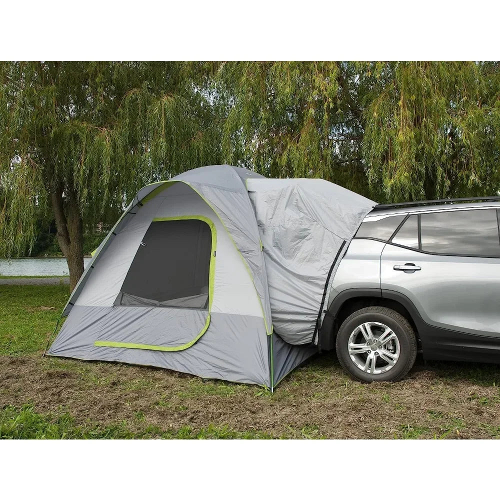 Waterproof Camping Tent and Minivans | Sleeps 5 Adults | Grey & Green | 10'x10' (19100) Freight Free Nature Hike SUV’s Travel