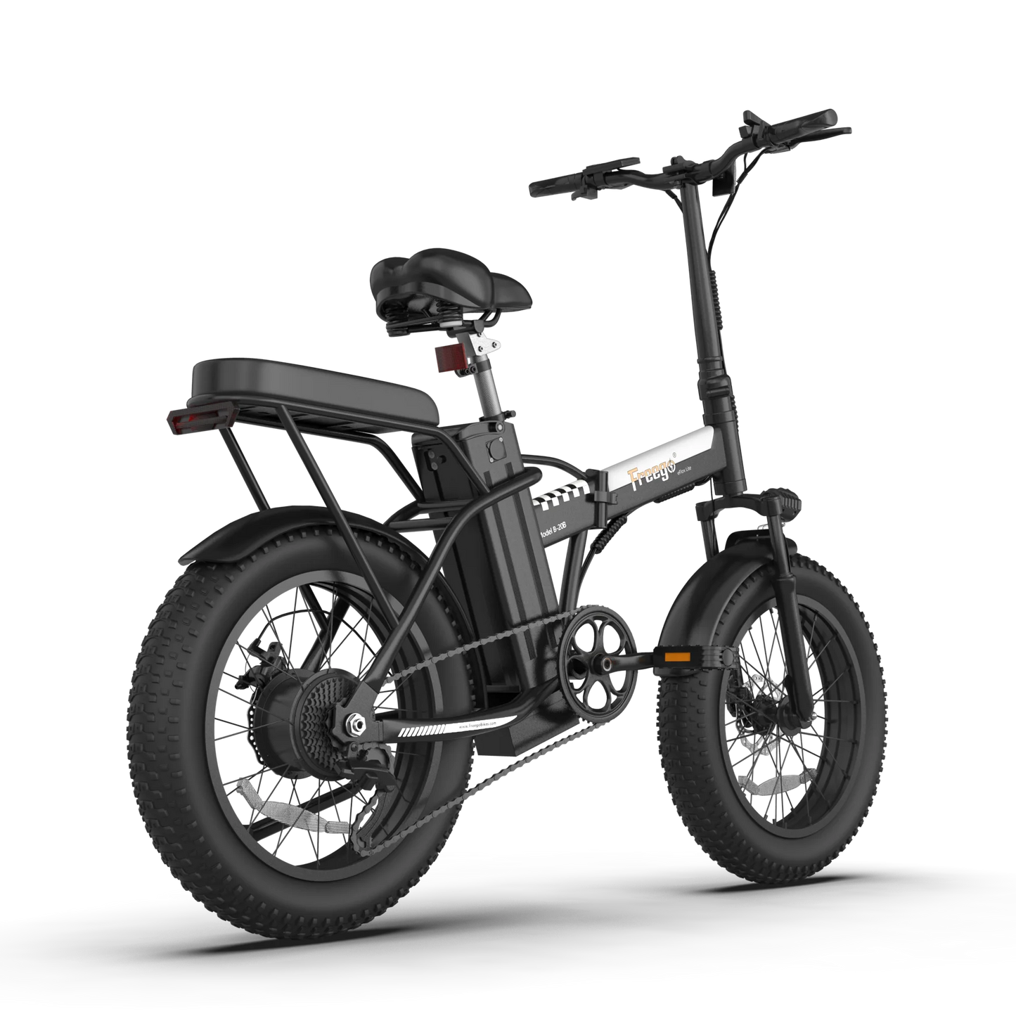 Freego 800W Brushless Motor Folding Electric Bike for Adults  48V/15Ah Removable Battery Up to 50 Miles B-20A electric city bike