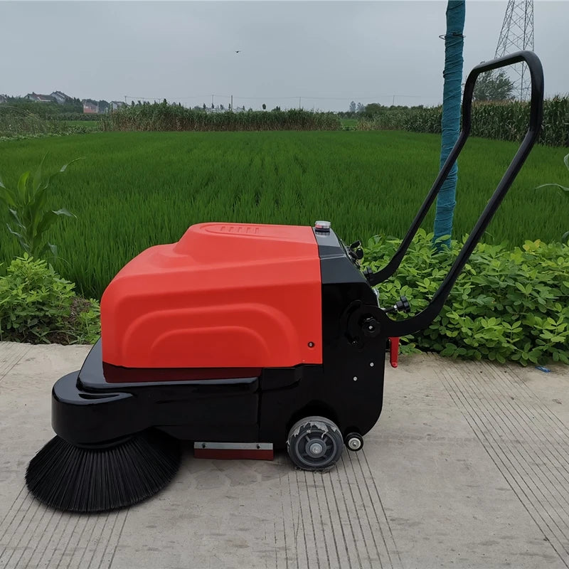 Hand-Push Electric Vacuum Sweeper Industrial Factory Workshop Workshop Warehouse Property Dust Sweeper Sweeper