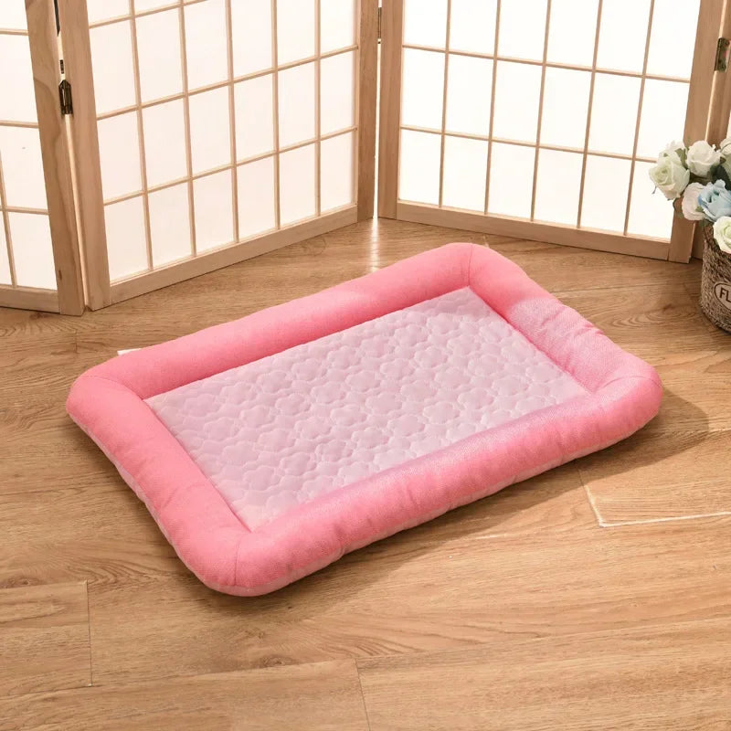 Cooling Mat Cat Sleeping Mat Bite-resistant Pet Mat Summer Kennel Cold Dog Mat Cooling Supplies