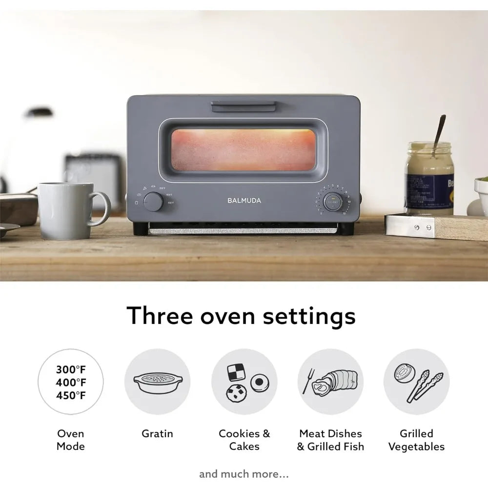 The Toaster  Steam Oven Toaster  5 Cooking Modes - Sandwich Bread, Artisan Bread  Pizza Pastry Oven  Compact Design