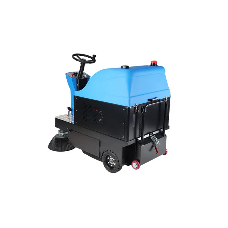 Battery Powered Charging Water Spray Road Parking Lot Cleaning Equipment Vacuum Street Sweeper