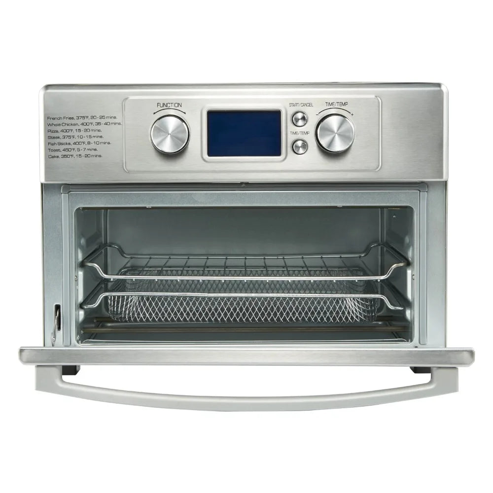 2023 New Farberware Air Fryer Toaster Oven, Stainless Steel, Countertop