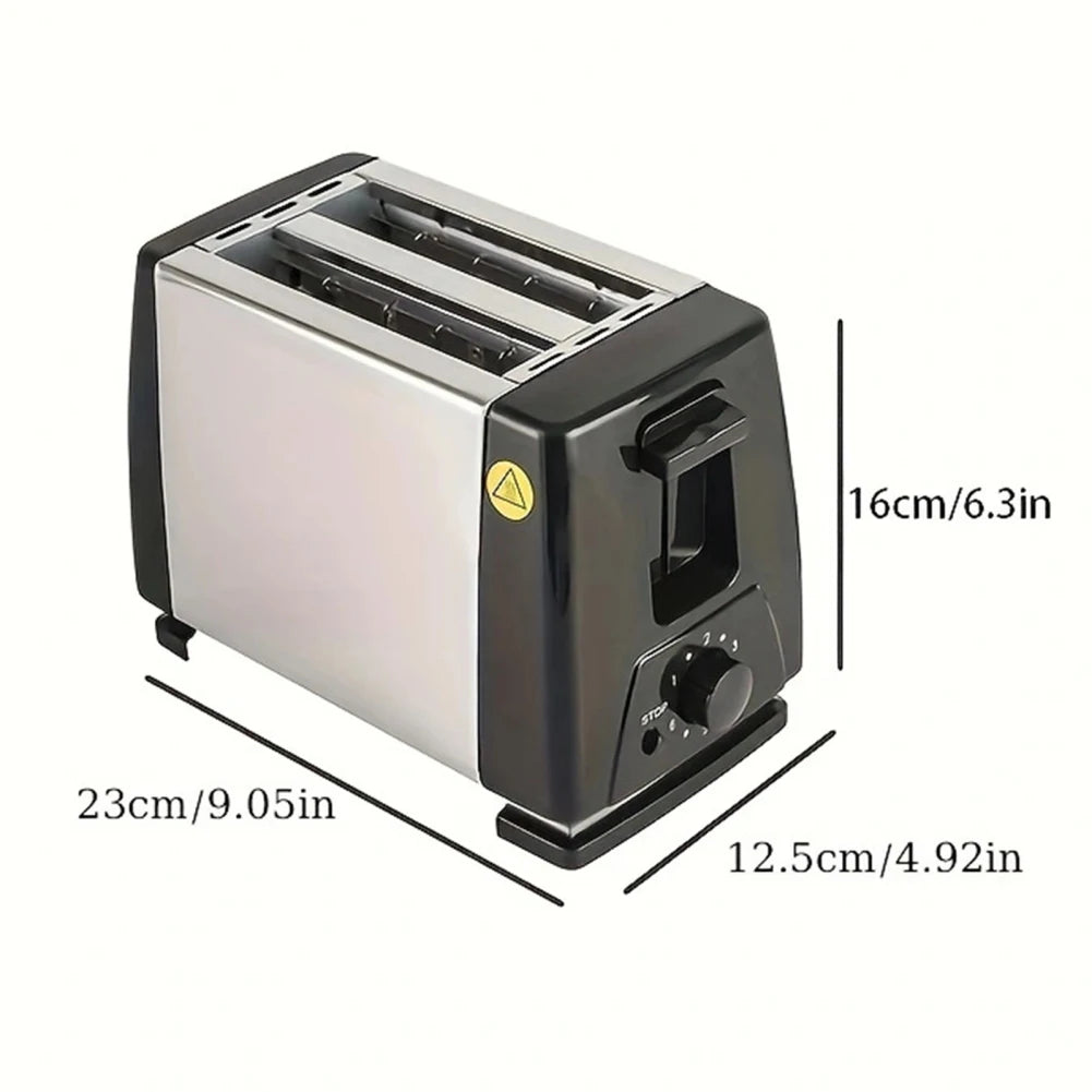 2 Slice Toaster with Extra Wide Slots, Shade Selector, Auto Shut-off, 6 Shade Settings ,Easy to Operate,750 Watts