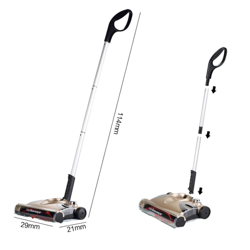 2023 New Sweeping and Mopping Vacuum Cleaner Hand Push Sweeping Robot Mop Floor Scrubber Machine Electric Floor Mops Sweeper